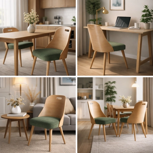 Krzesło Dębowe PREMIUM KR-77 Tkanina